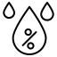 Icône humidité