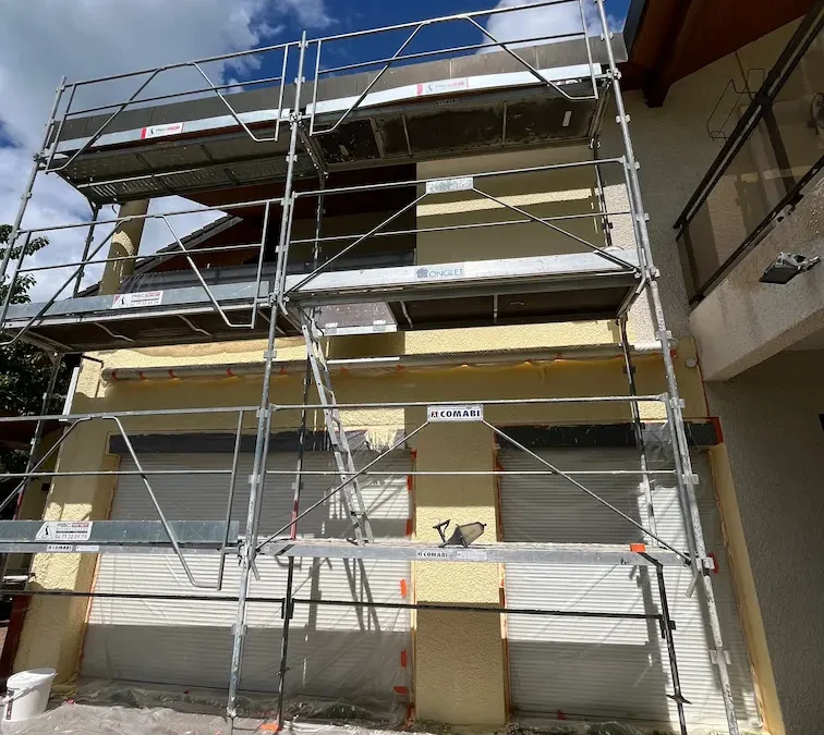 Travaux de peinture de façade à Versoix