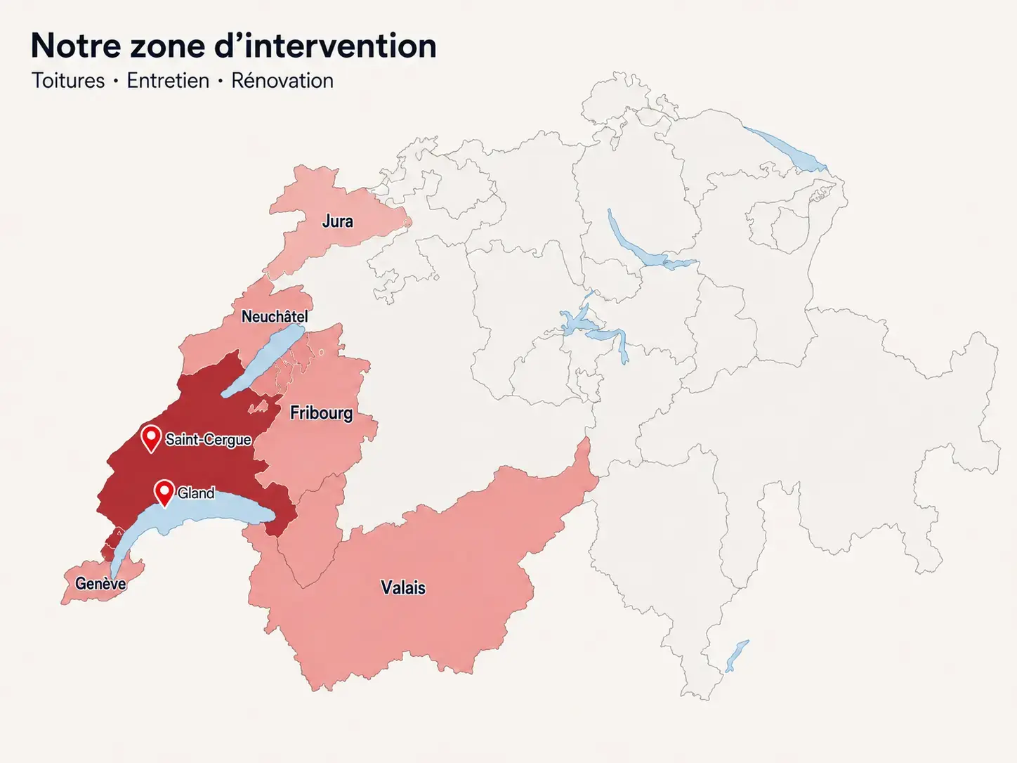 Entretien toitures en Suisse Romande